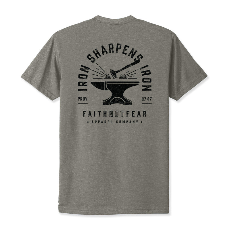 Iron Sharpens Iron - Faith Not Fear Apparel Co