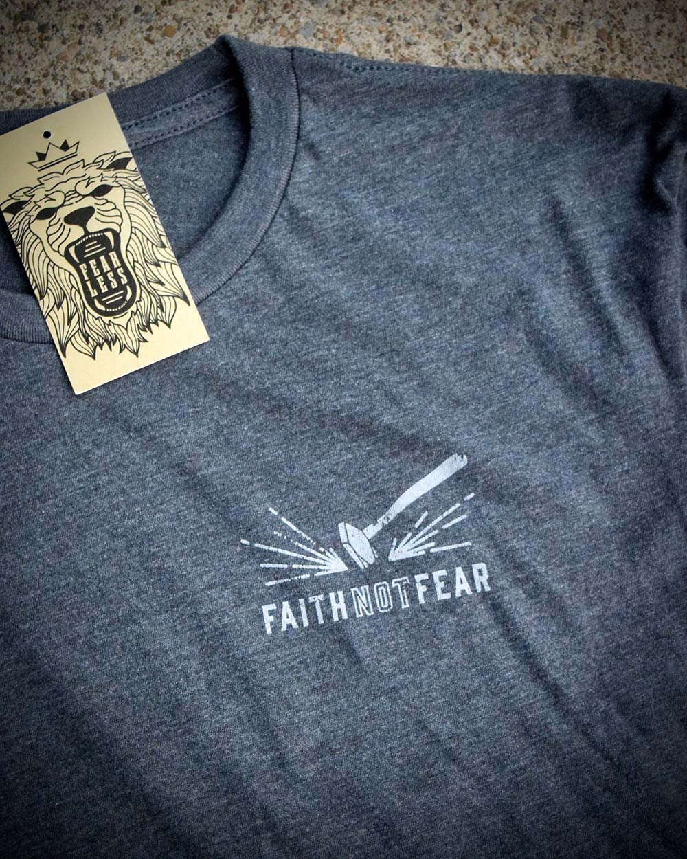 Iron Sharpens Iron - Faith Not Fear Apparel Co