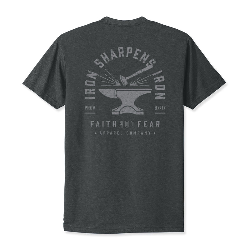 Iron Sharpens Iron - Faith Not Fear Apparel Co